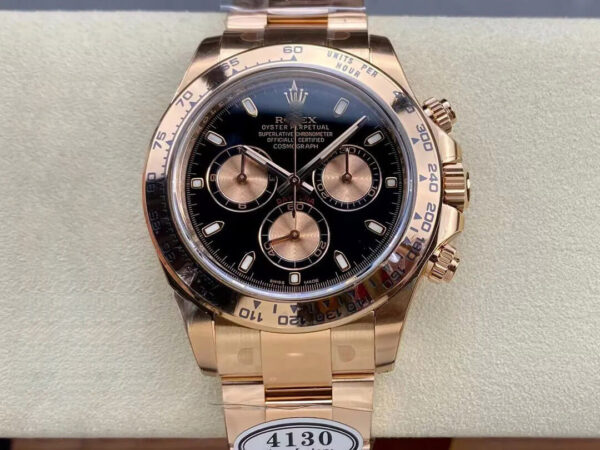 REPLICA ROLEX COSMOGRAPH DAYTONA M116505-0008 CLEAN FACTORY BLACK DIA