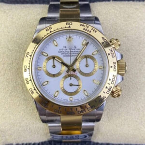 REPLICA ROLEX COSMOGRAPH DAYTONA M116503-0001 CLEAN FACTORY GOLD BEZEL