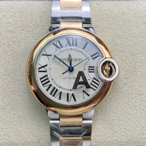 REPLICA BALLON BLEU DE CARTIER W2BB0023 33MM V6 FACTORY SILVER STRAP