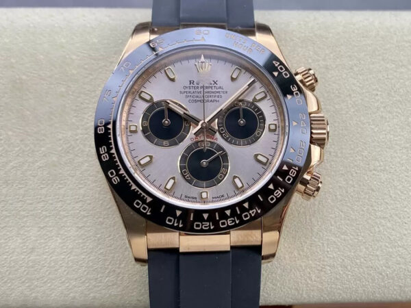 REPLICA ROLEX COSMOGRAPH DAYTONA M116515LN-0059 CLEAN FACTORY BLACK BEZEL