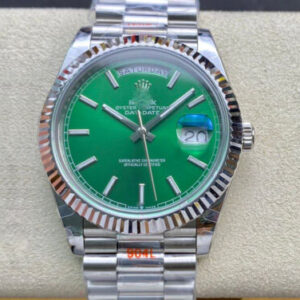 REPLICA ROLEX DAY DATE 40MM GM FACTORY STAINLESS STEEL