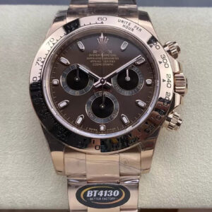 REPLICA ROLEX DAYTONA M116505-0013 BT FACTORY GOLD STRAP