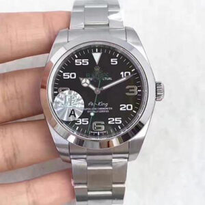 REPLICA ROLEX AIR-KING 116900 JF FACTORY BLACK DIAL