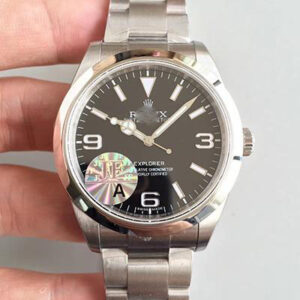 REPLICA ROLEX AIR KING M116900-0002 JF FACTORY BLACK DIAL