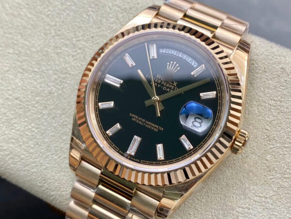 REPLICA ROLEX DAY DATE 228238A EW FACTORY V2 GOLD STRAP - 图片 3