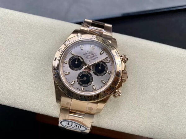 REPLICA ROLEX COSMOGRAPH DAYTONA M116505-0016 CLEAN FACTORY GOLD BEZEL - 图片 3