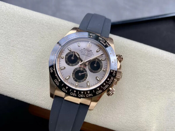 REPLICA ROLEX COSMOGRAPH DAYTONA M116515LN-0059 CLEAN FACTORY BLACK BEZEL - 图片 3