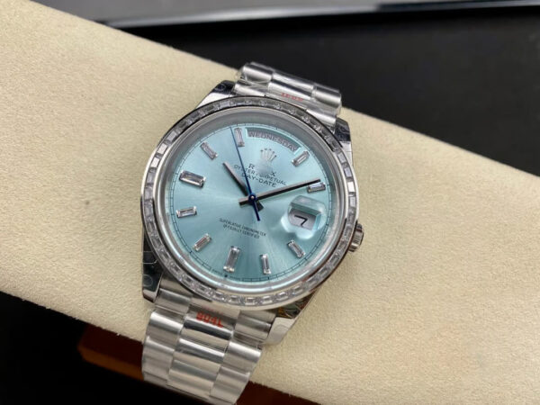 REPLICA ROLEX DAY DATE M228396TBR-0002 GM FACTORY STAINLESS STEEL STRAP - 图片 3