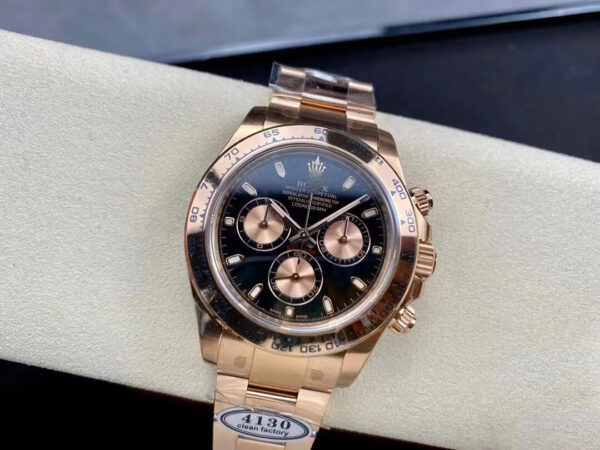 REPLICA ROLEX COSMOGRAPH DAYTONA M116505-0008 CLEAN FACTORY BLACK DIA - 图片 3