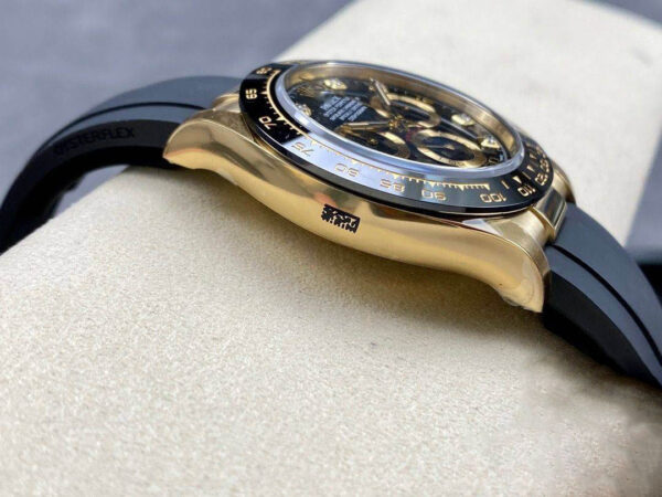 REPLICA ROLEX COSMOGRAPH DAYTONA M116518LN-0078 CLEAN FACTORY RUBBER STRAP - 图片 4