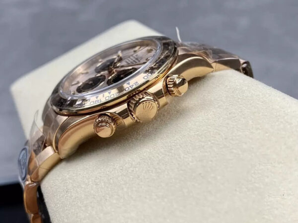 REPLICA ROLEX COSMOGRAPH DAYTONA M116505-0016 CLEAN FACTORY GOLD BEZEL - 图片 5